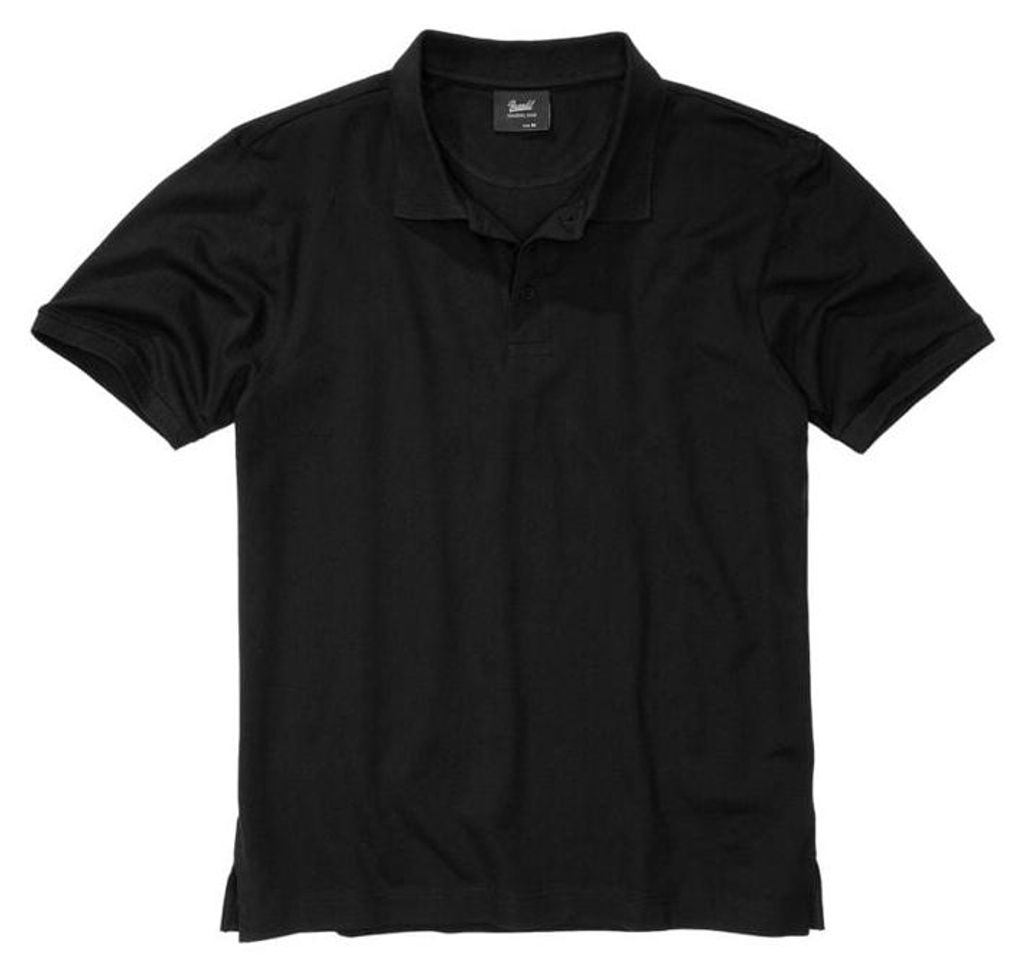 Brandit Poloshirt Herren Poloshirt Pique Short Sleeve schwarz S