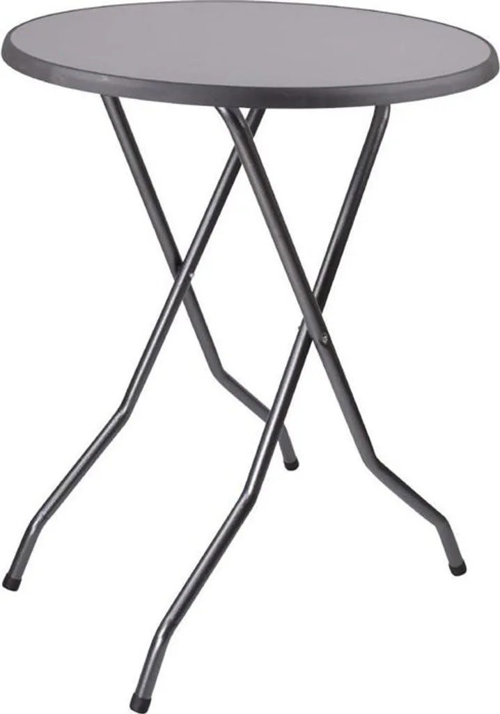 Table pliante Barcelona 85cm Ø - Gain de place et rangement ultra facile