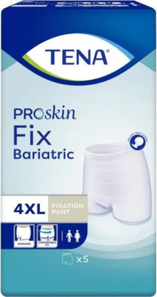 Tena Fix XXXXL Culottes Anti-Fuites pour Maintien de Protections - 100 u.