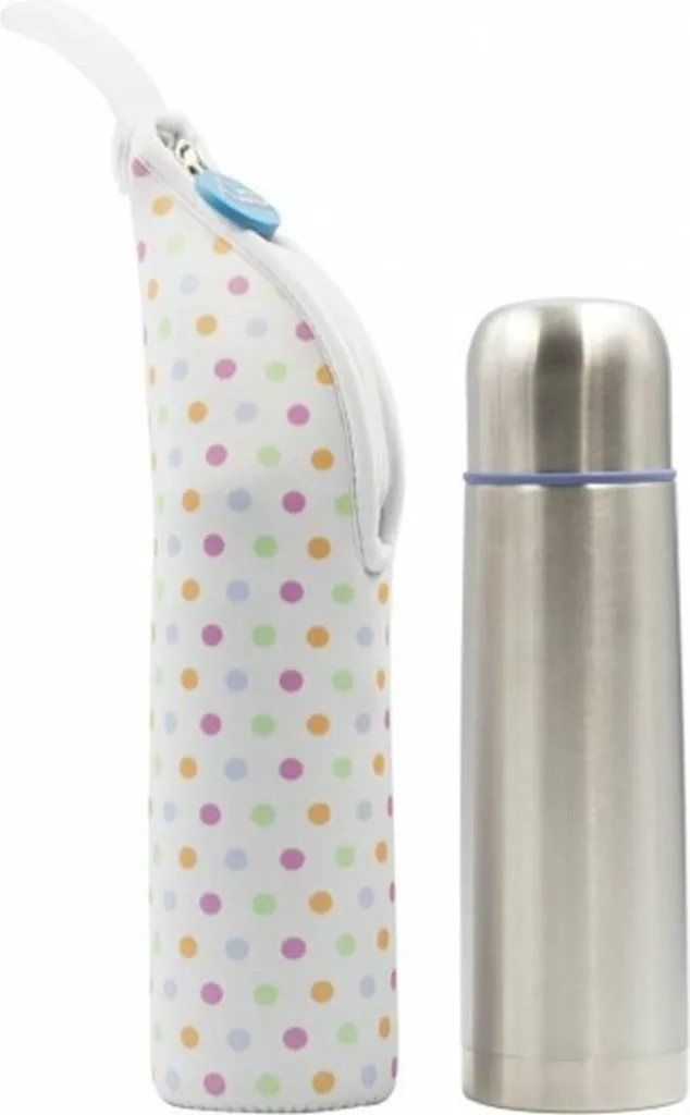 Fini l'eau tiède ! Thermos Laken 1,8L - Gourde Isotherme Grise Etanche