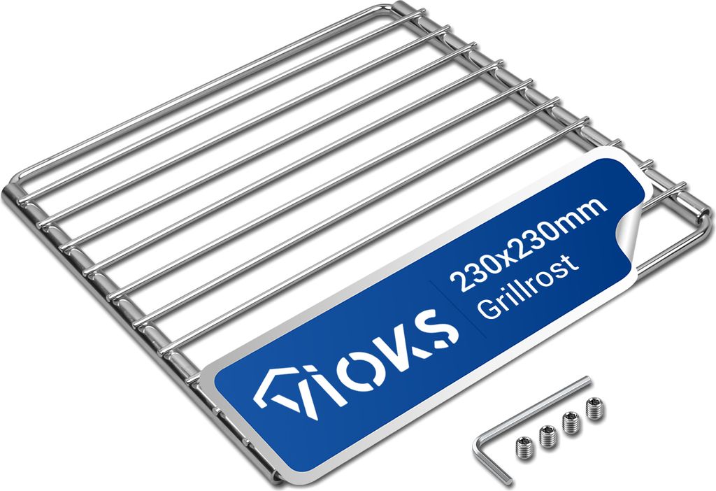 Grillrost 230-400 mm ausziehbar Backofengitter Gitter aus Edelstahl für Backofen