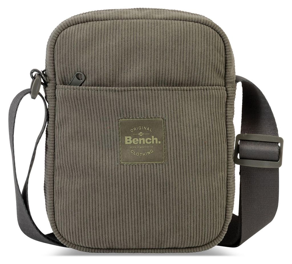 Bench. Umhängetasche Cord Crossbody Bag Olive Green Produktbild 