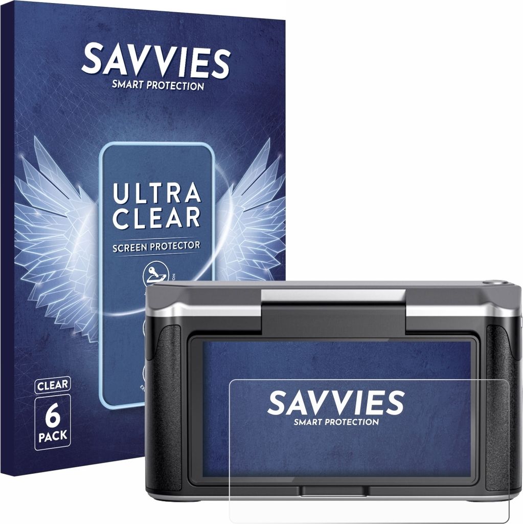 6x Für Revopoint Miraco Schutzfolie Savvies Displayschutz Display Schutz Folie Klar Transparent
