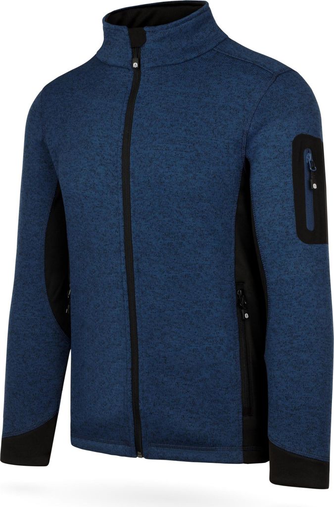 normani Herren Strick-Fleecejacke Wapusk