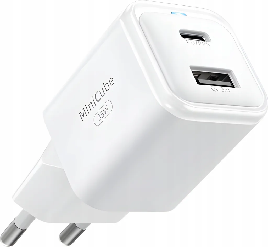 Chargeur USB-C 35W Secteur pour Samsung - Adaptateur Mural GaN II LED