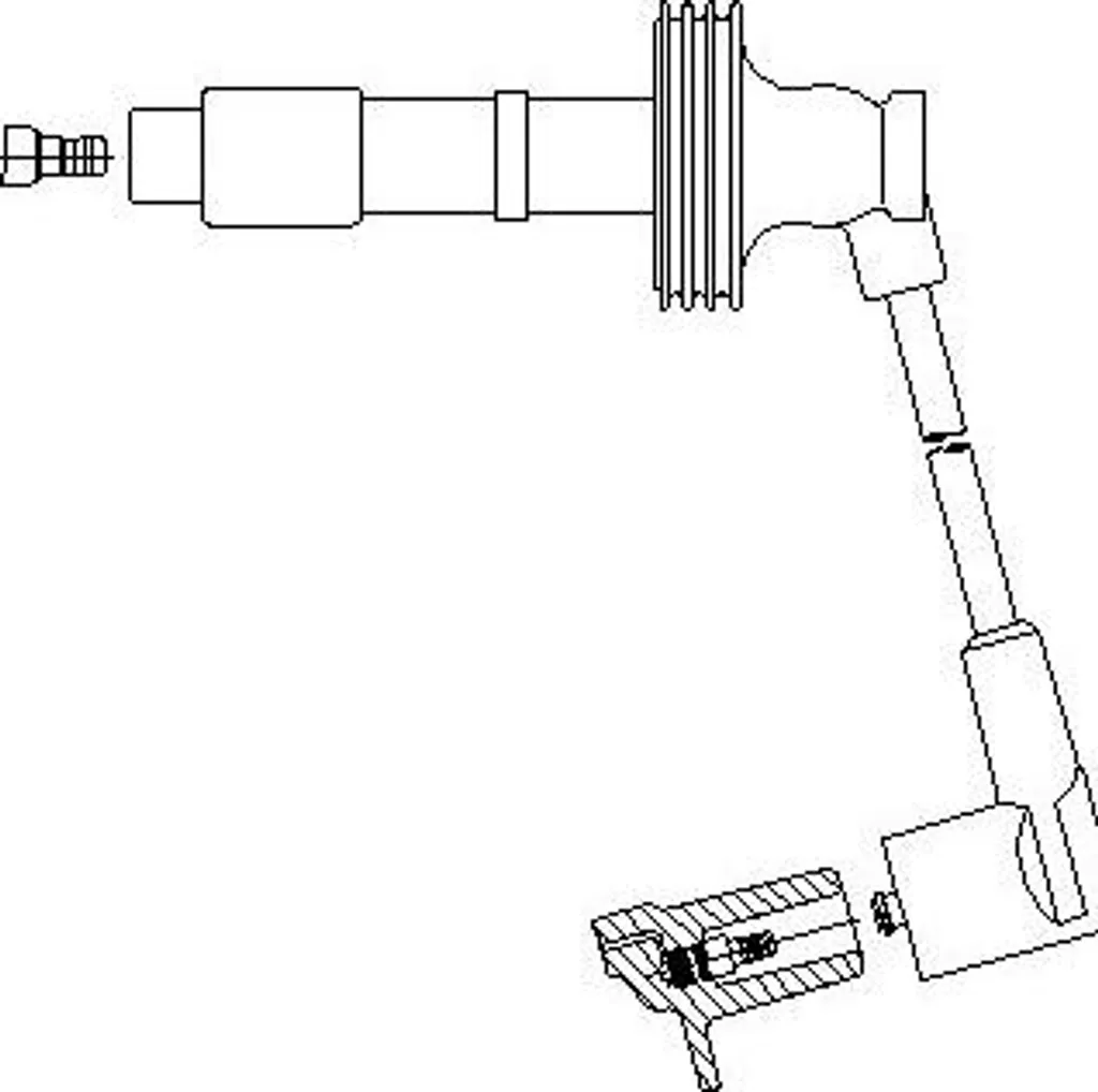 BREMI 673/42 Cavo Accensione Volvo 850 V70 S70 OE 91355461