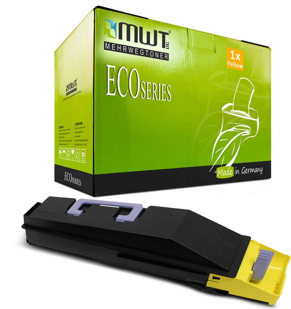 1 Mehrwegtoner kompatible Lasertoner ersetzt Utax 652510016 Yellow
