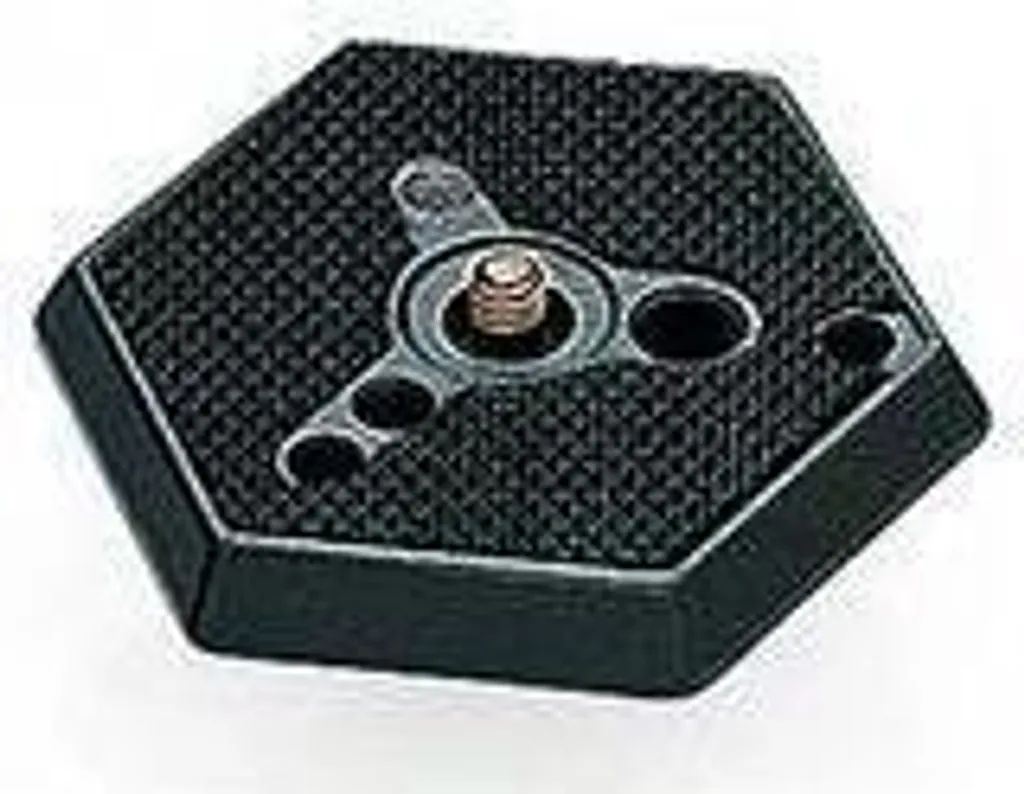 Manfrotto 030-38 Piastra Esagonale 3/8 pollici - Ricambio Originale RC0