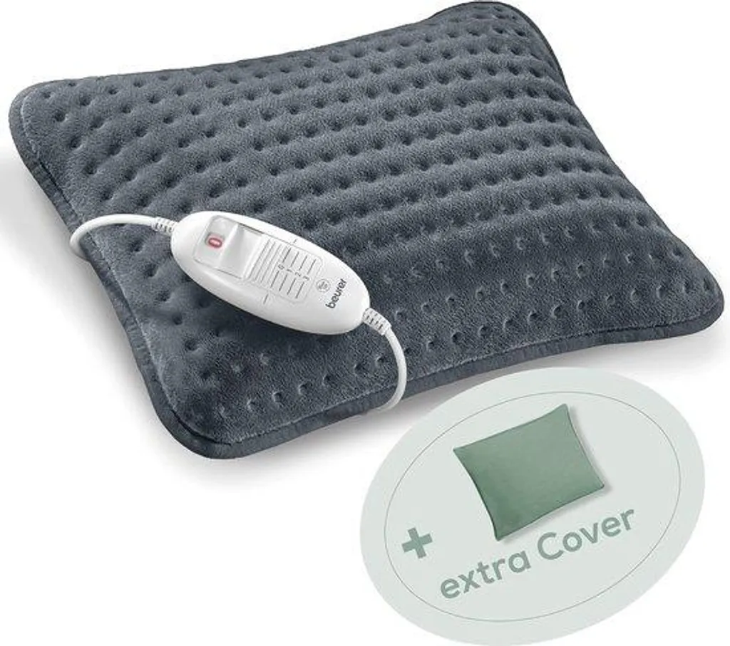 Coussin chauffant 3 températures à chauffage rapide et velours doux