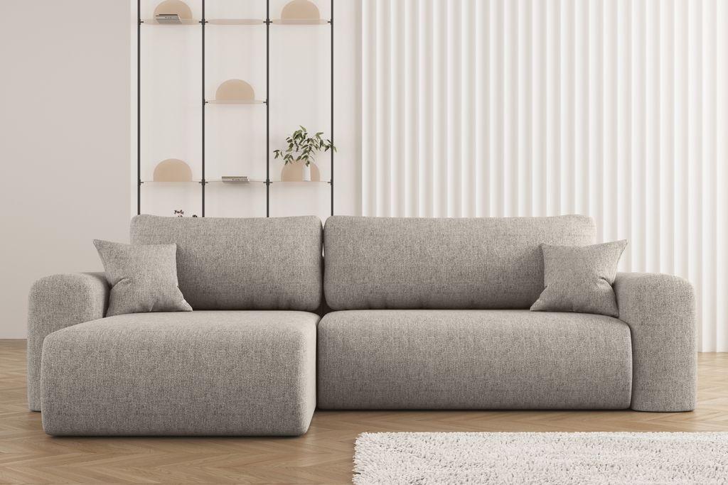 Sofa w kształcie L CAPRI narożnik, tkanina Verita,  Ciepły Zdjęcie produktu 