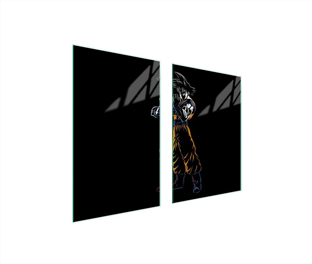 Glasschutzplatte Für Küche 65X52 Anime