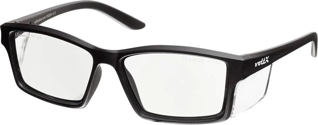 Lunettes de sécurité avec correction +2.0 dioptries loupe et CE EN166ft