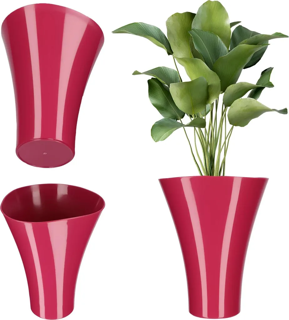 Vaso Coprivaso Bordeaux M - Regala un Sogno alle tue Piante e Fiori