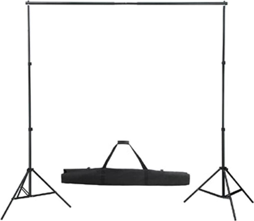 systém fotografického pozadia vidaXL 300 x 300 cm biely Obrázok produktu 