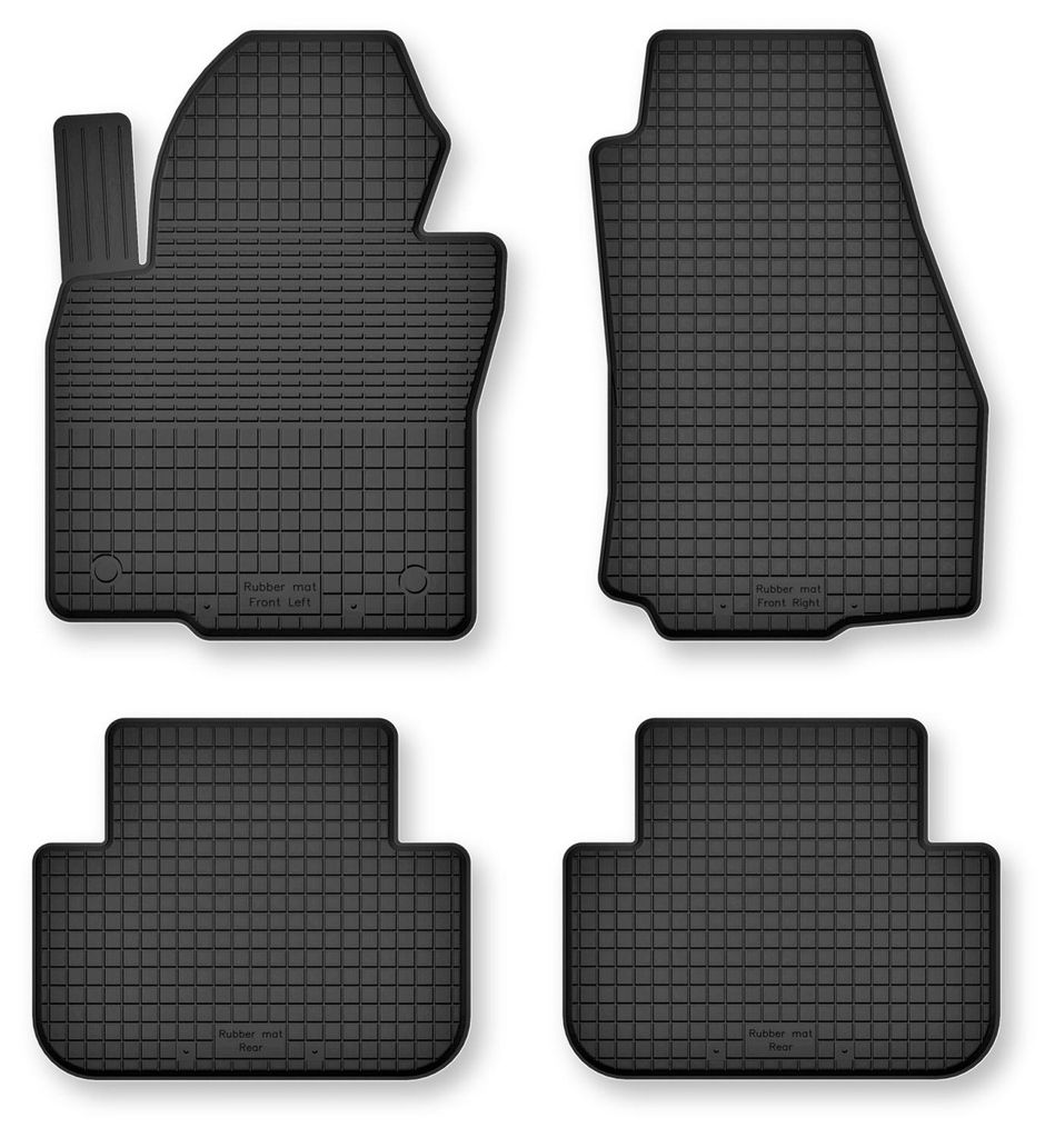 Rubberen automatten voor Mitsubishi Pajero II 1991-1999 – Productafbeelding 