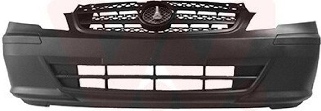 VAN WEZEL Stoßstange Stoßfänger passend für MERCEDES-BENZ VITO Bus (W639) Grau 3081570