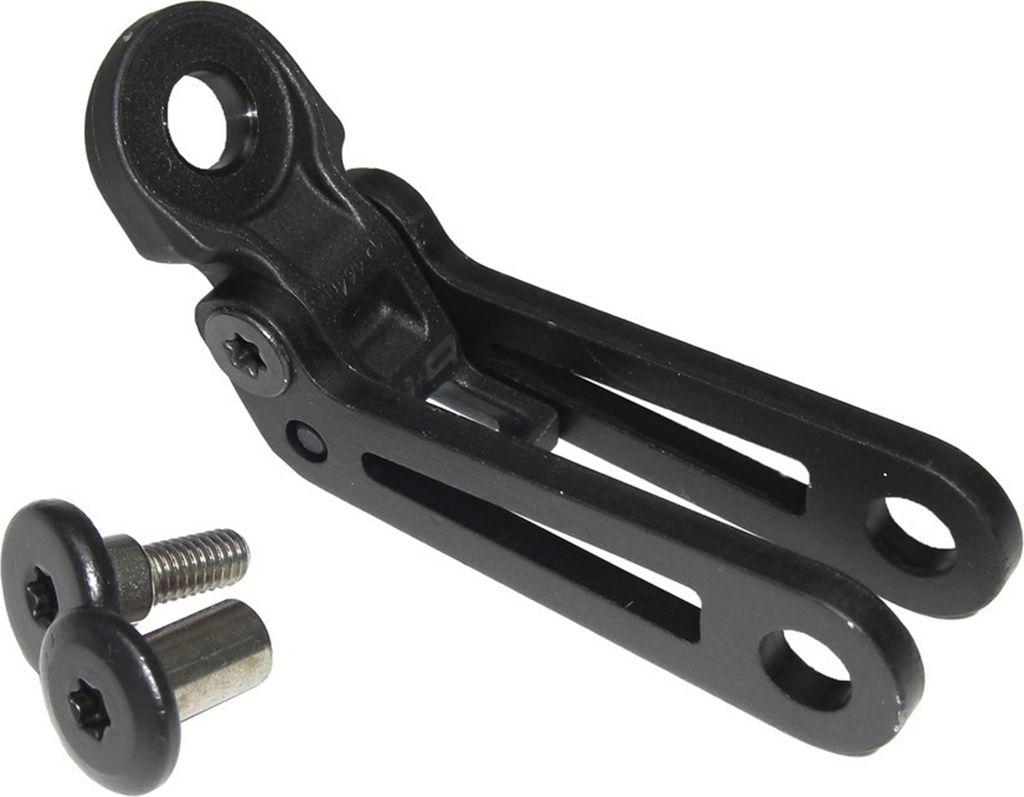 Busch & Müller Scheinwerfer-Halter Alu schwarz für Produktbild 