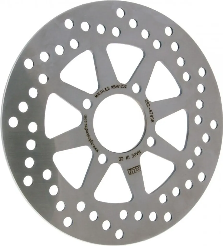 Disque de frein 4 trous épaisseur 4mm pour MBK X-Power 50 et TZR