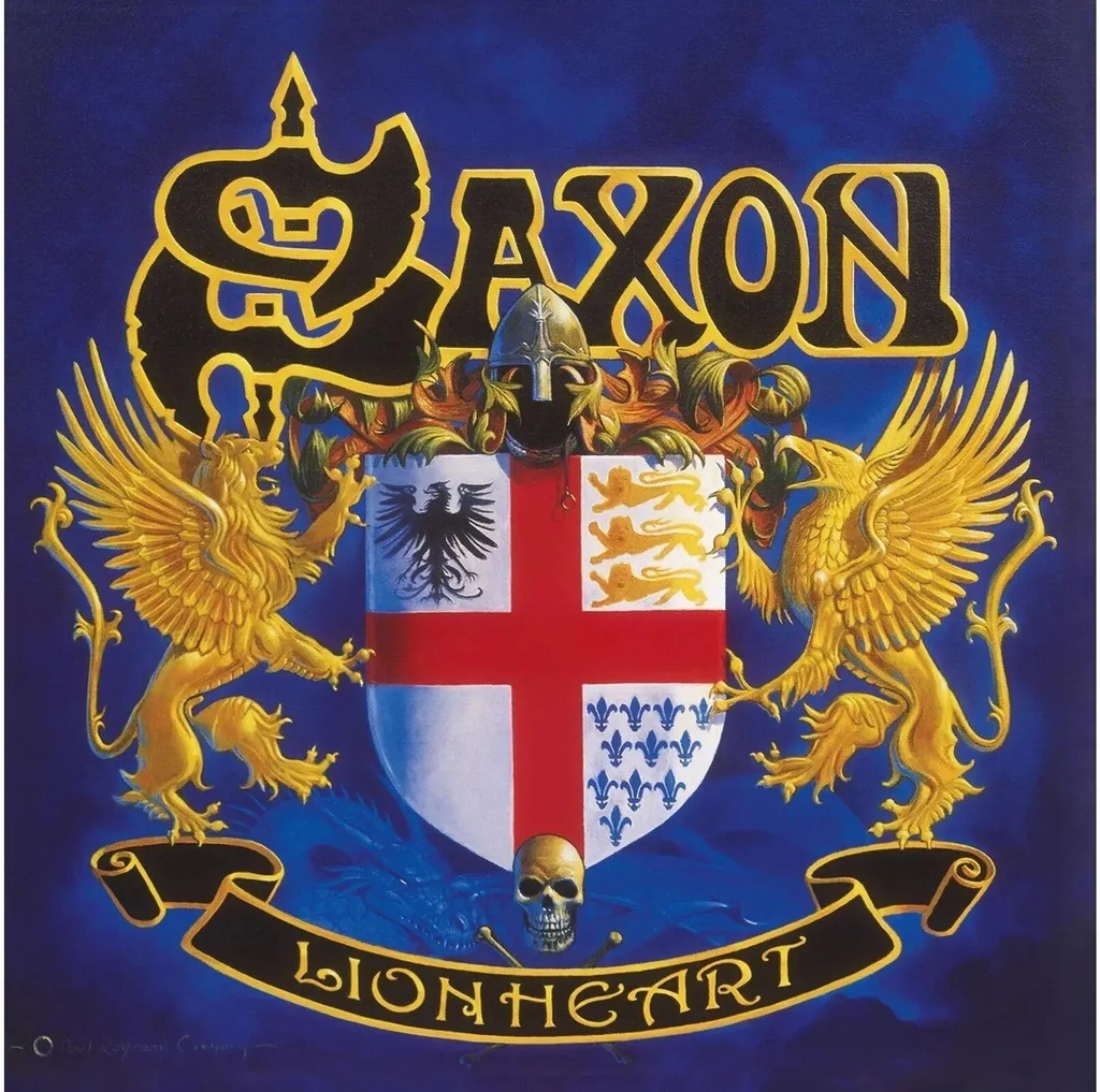 Saxon Lionheart vinyle 180g sans craquement édition numérotée