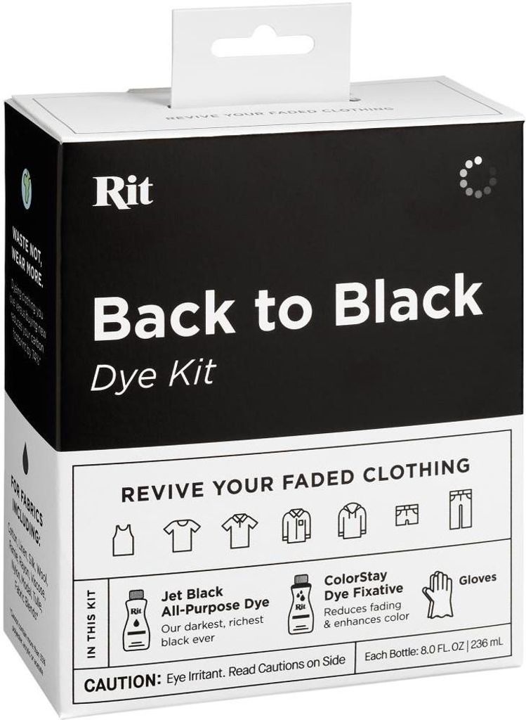 Rit tintura tessile Back to Black Set - tingere i vestiti Immagine del prodotto 