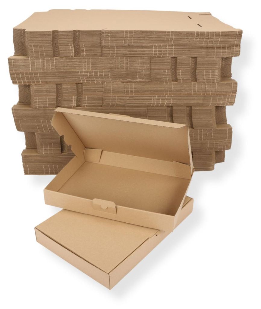 Maxibriefkarton DIN A4 - 350 x 250 x 50 mm, braun 300 Stück Produktbild 