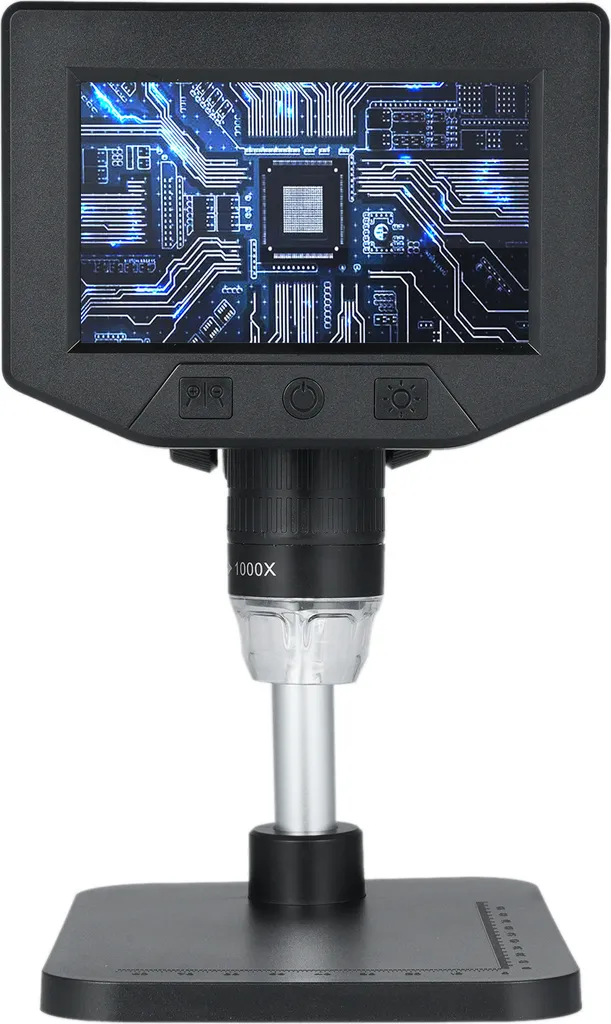 Microscope à pièces écran LCD 1080P et zoom puissant 1000X