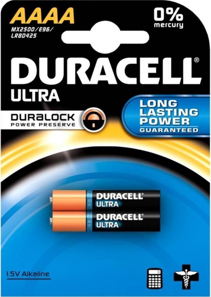 2 baterie DURACELL Mini AAAA Mini AAAA 1,5 V Zdjęcie produktu 7