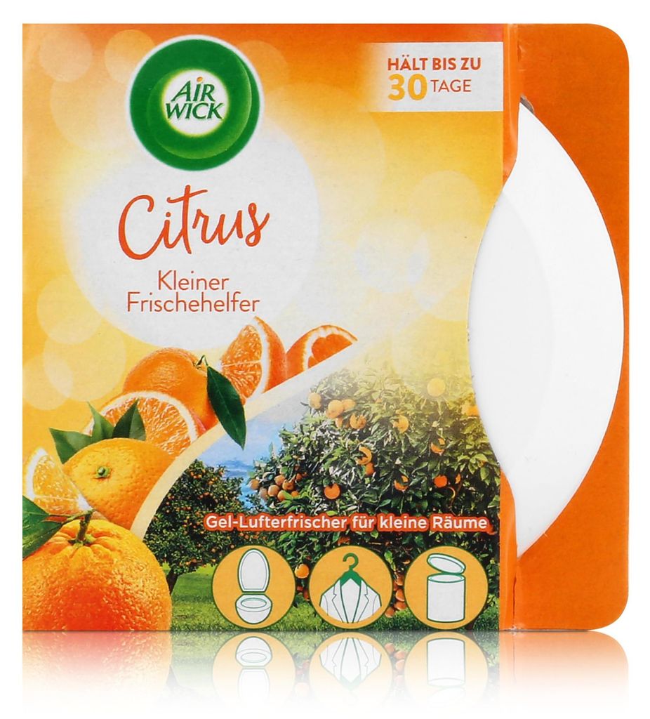 Air Wick Gel-Lufterfrischer Kleiner Helfer Citrus - Produktbild 