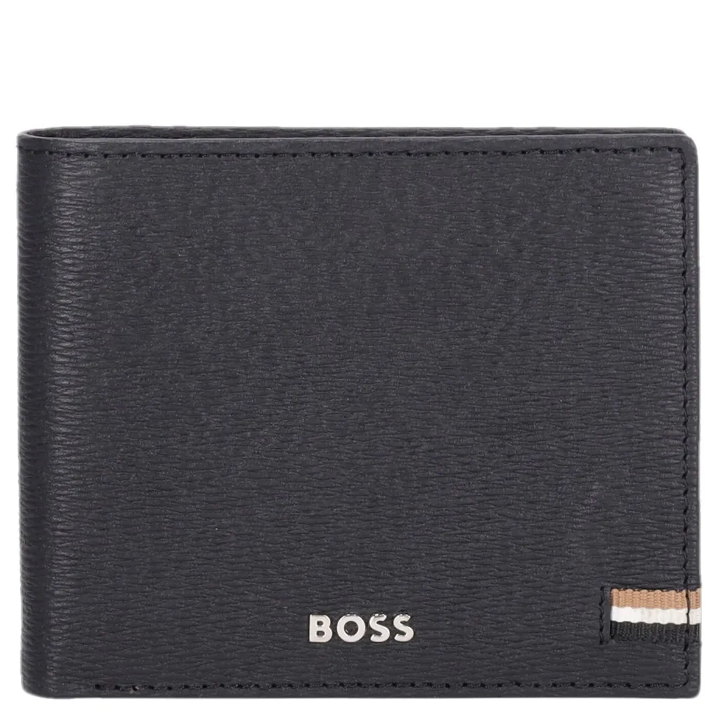 Portefeuille Hugo Boss Iconic HLW421A Noir avec Multi-Compartiments - 7