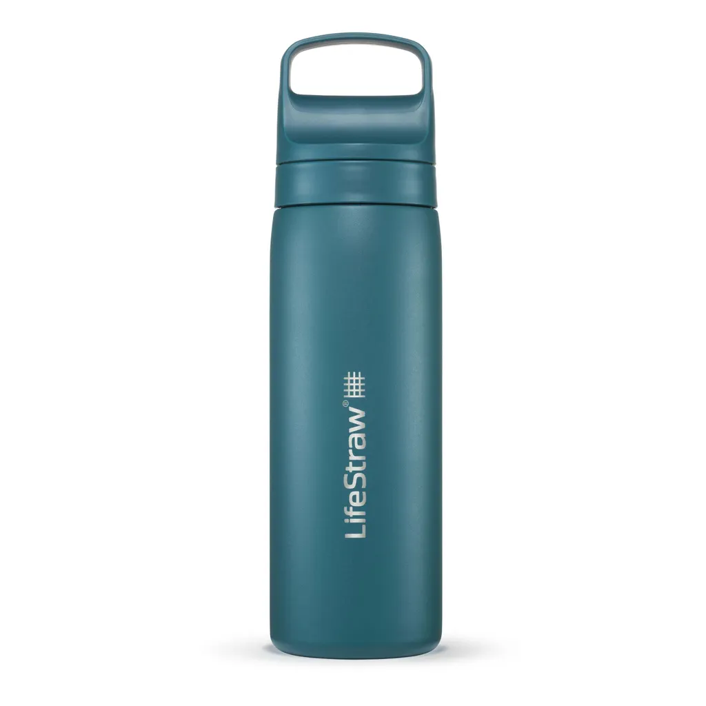 Tazza Anti-fuoriuscita In Acciaio Inox Con Cannuccia – Per Anziani, Maternità E Convalescenza – Colore Blu, 382 G