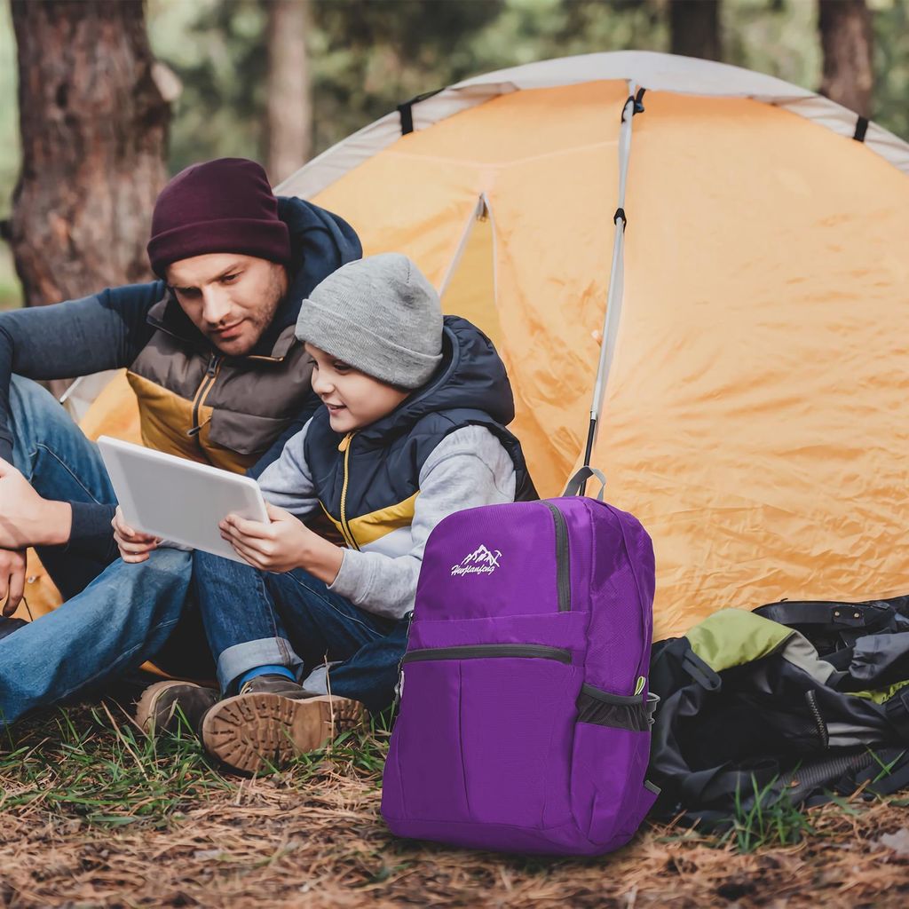 INTIRILIFE Faltbarer Rucksack 36L - Ultraleicht Für Outdoor