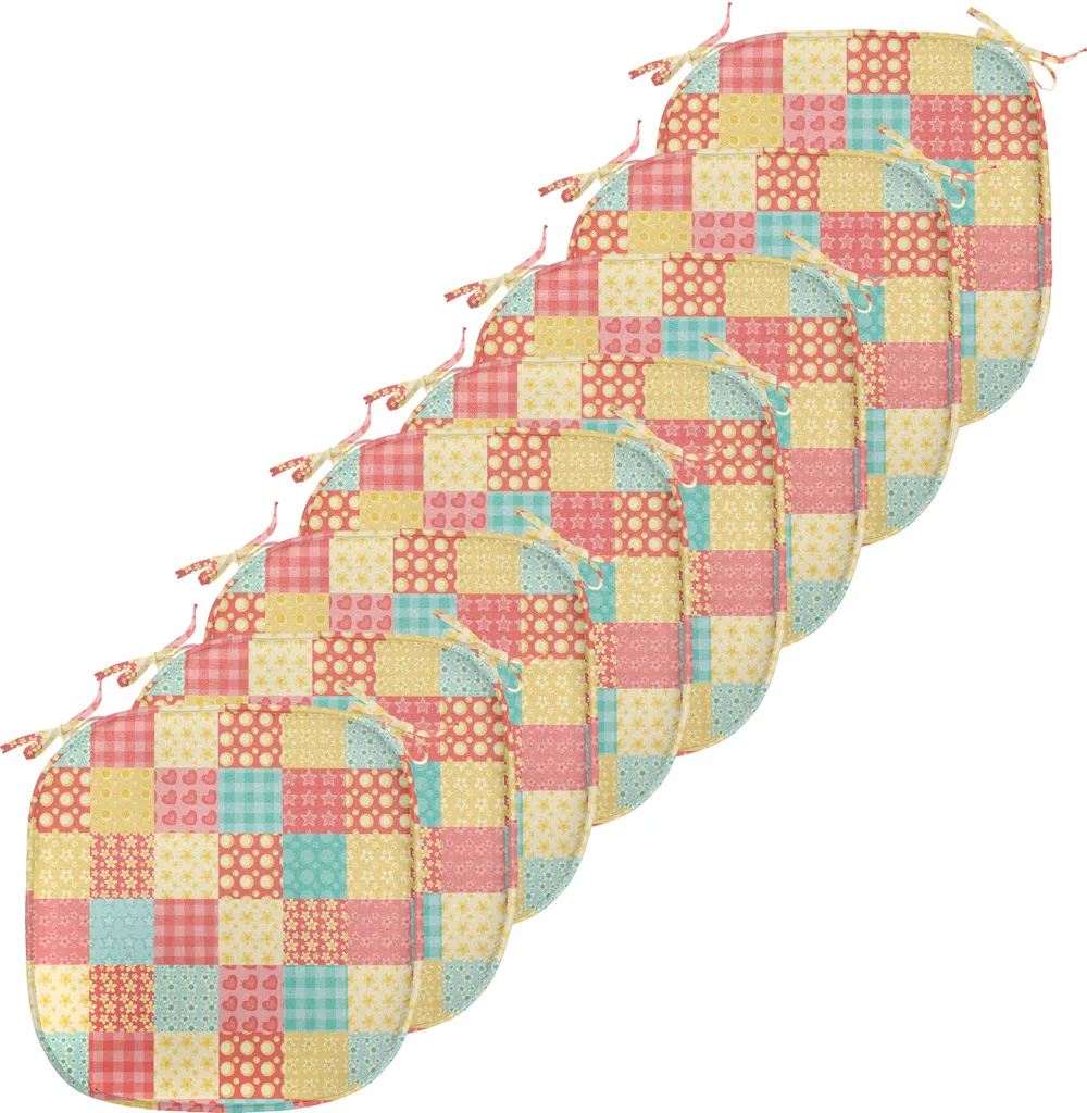 Coussin de Siège de Cuisine Imperméable 40x40 cm pour Salle à Manger
