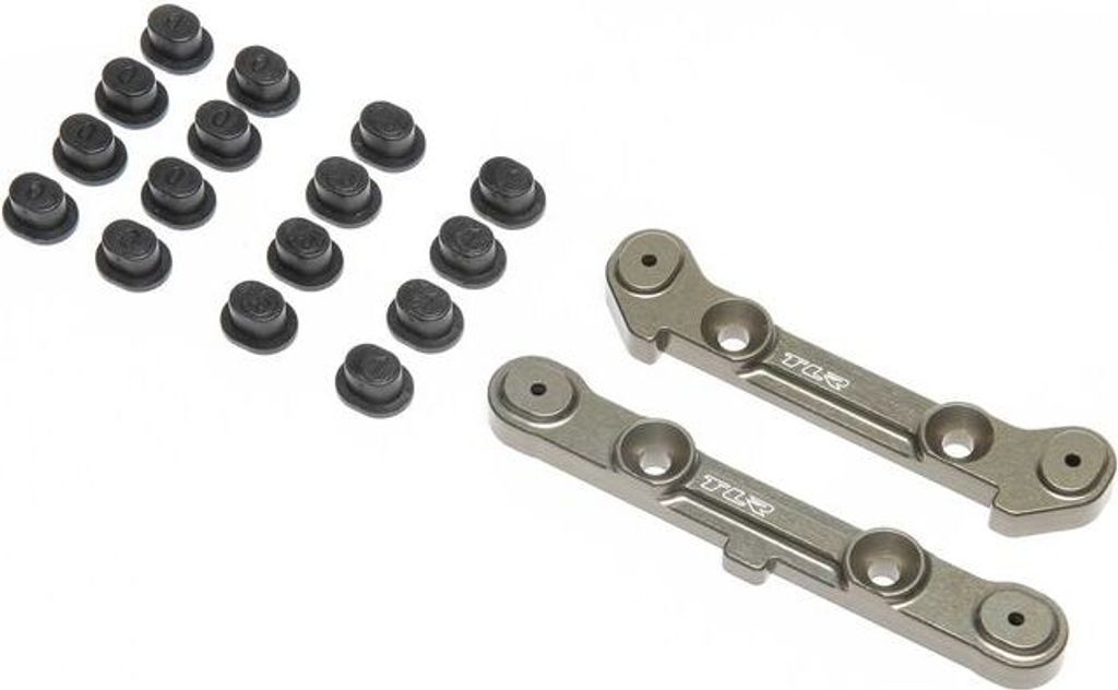 Losi Adjustable Rear Hinge Pin Brace w/Inserts: 8XT Produktbild 