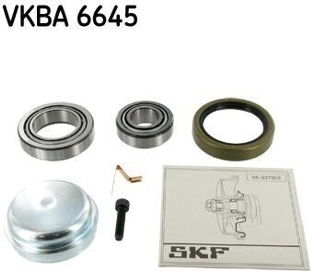 SKF VKBA 6645 Radlagersatz OE 31211106032 kompatibel mit E-Klasse, SL
