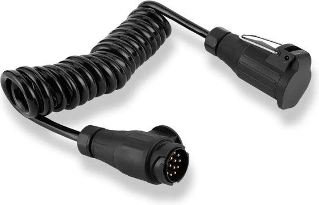 Rallonge remorque 13 broches avec adaptateur étanche pour camping-car