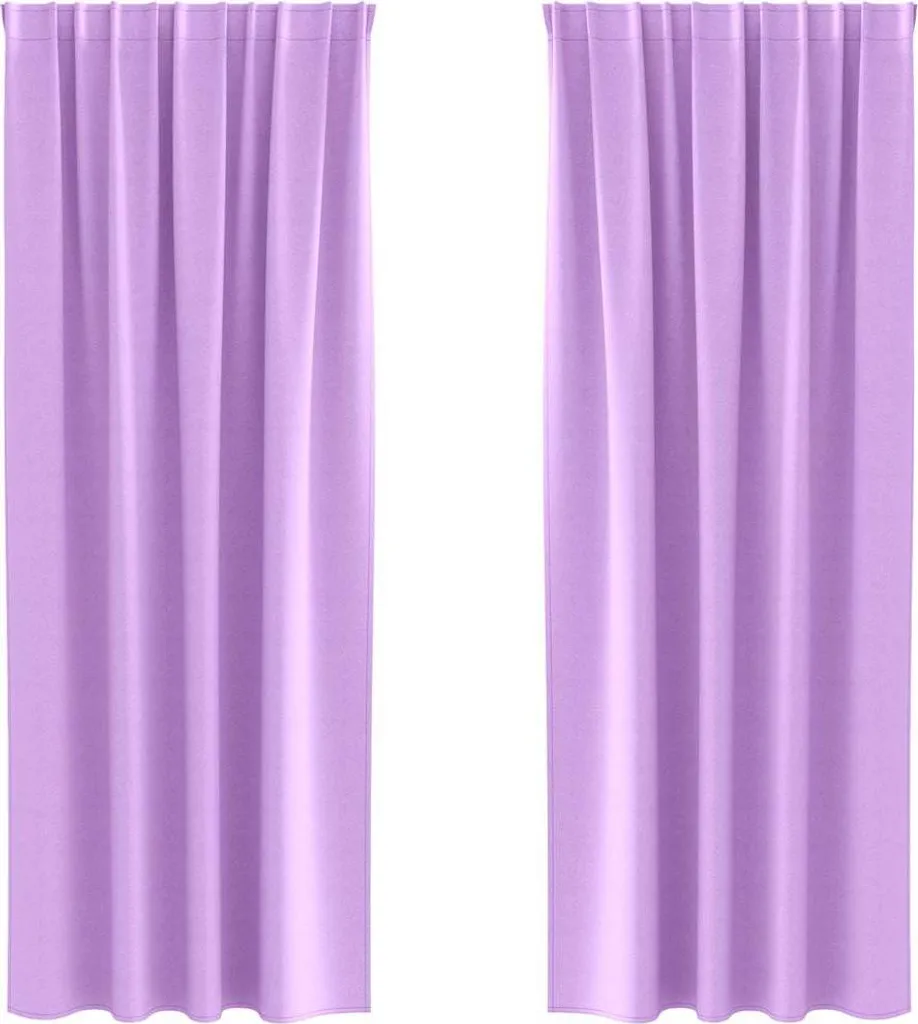 Tende Oscuranti vidaXL Viola 245 x 140 cm - Ideali per Privacy