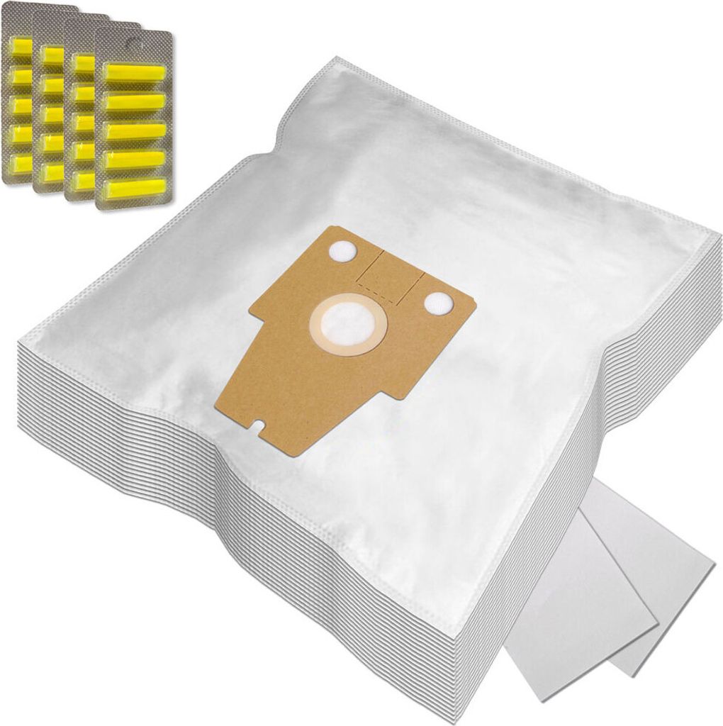 SET 20 Staubsaugerbeutel + 20 Duft + 2 Filter geeignet für Bosch BSG81266/01, BSG82230CH/14, BSG82020, BSG8PRO1/10