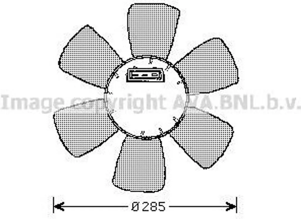 PRASCO VN7523 Ventilateur de radiateur pour Seat Arosa et Ibiza 165959455AA