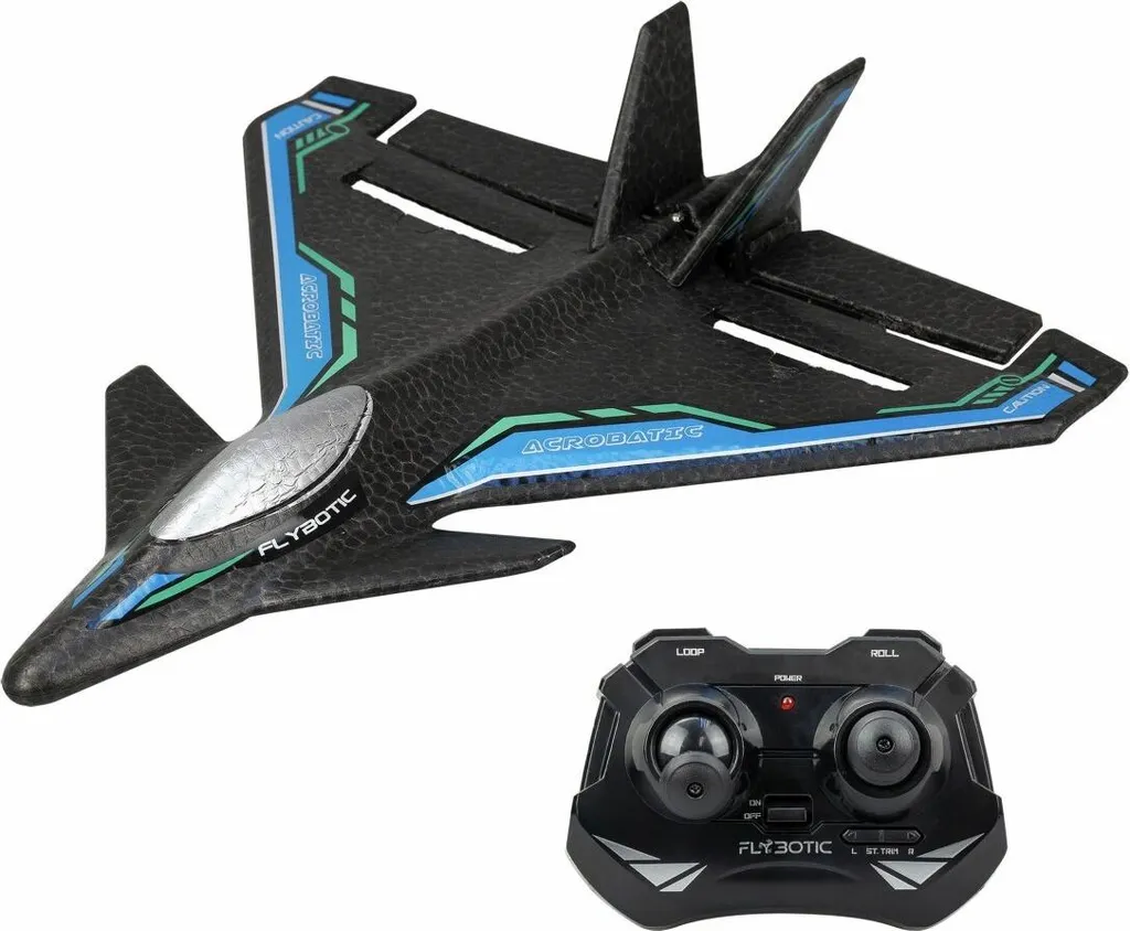 Silverlit Avion Revo Stunt Incassable avec Système Anti-Choc et Voltige
