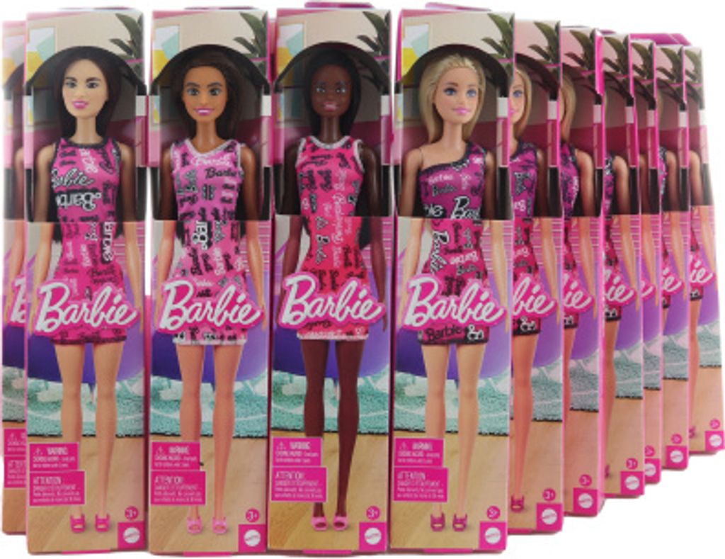 Mattel Barbie Doll Assortment, Mdn panenka, eny, 3 Obrázek produktu 