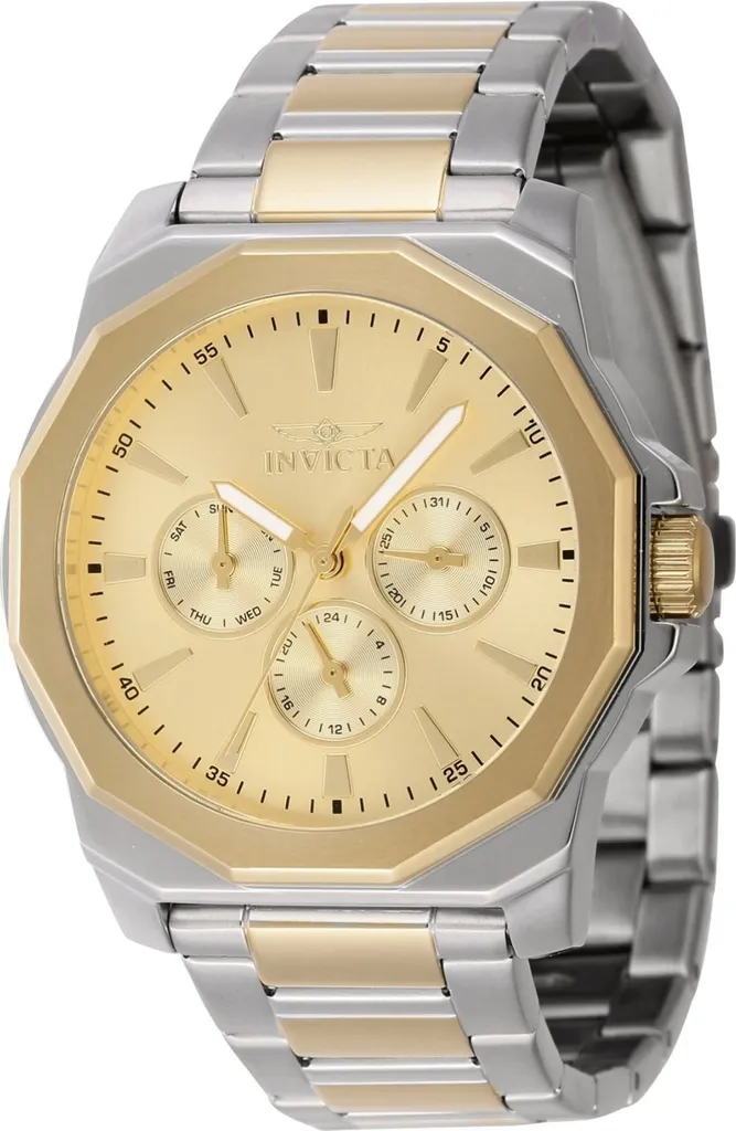 Invicta 46846 Speedway Orologio Sportivo Uomo Quadrante Oro 42mm