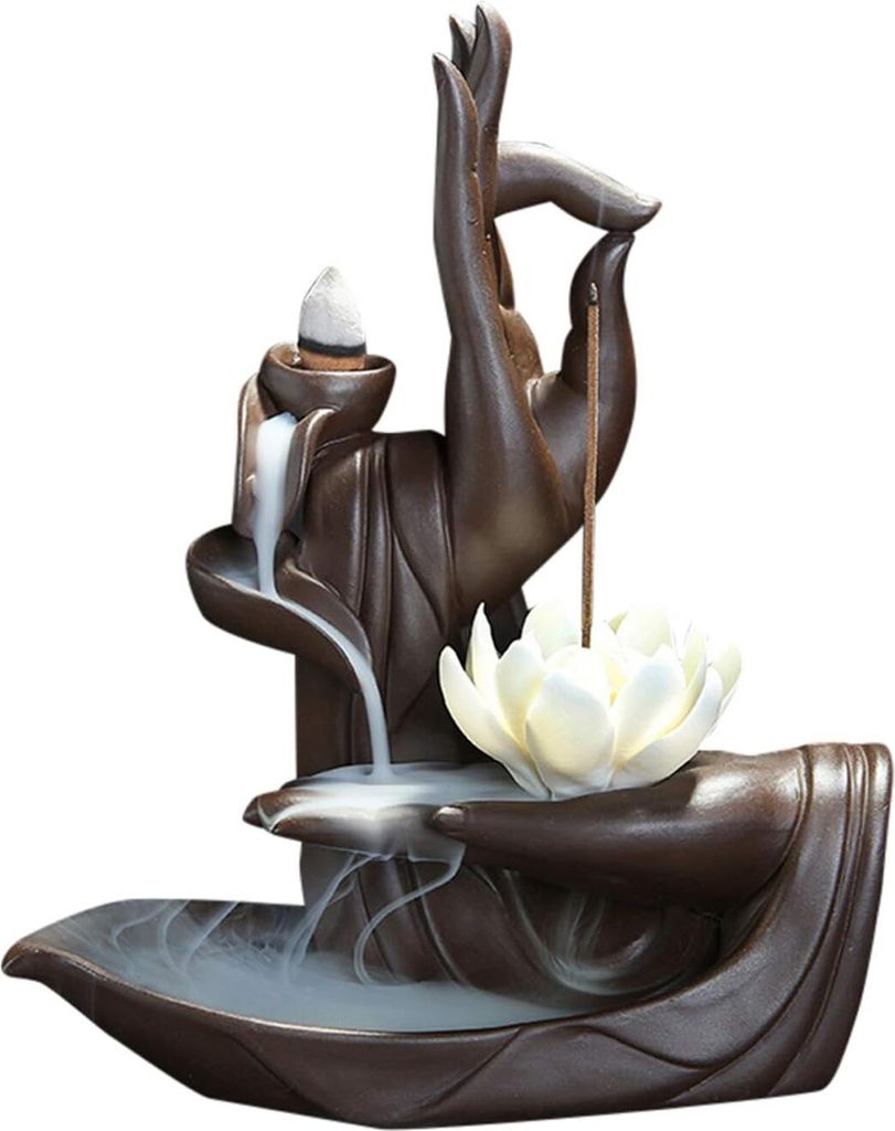 Räucherstäbchenhalter 1 Stück, Buddha-Form Produktbild 
