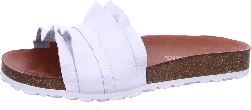 Verbenas Rocio Roda Pantolette Weiß Produktbild 