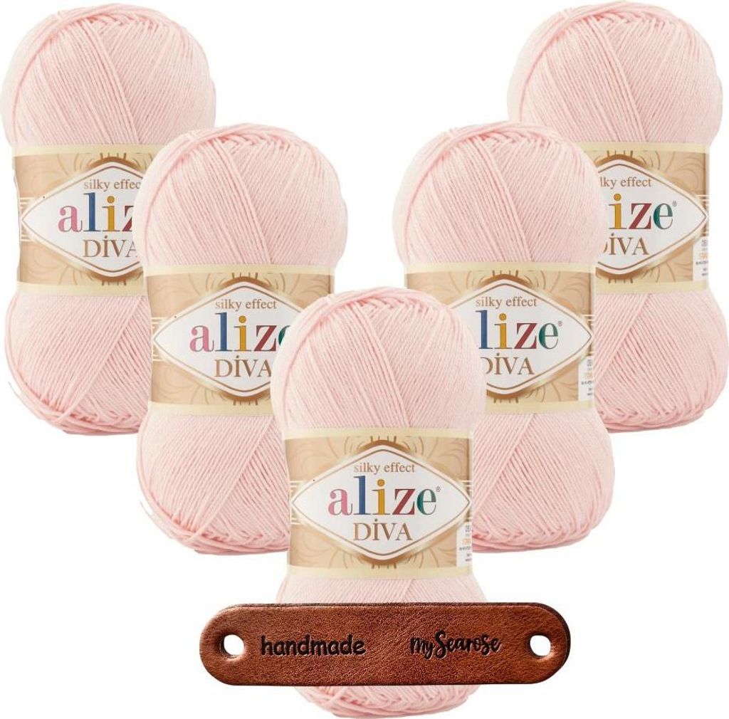 5 x ALIZE Diva 161 mit Label