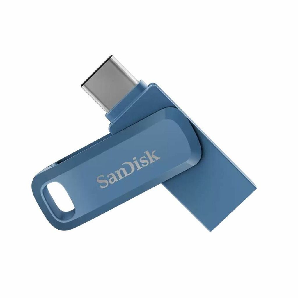 SanDisk Ultra Dual Drive Go - USB-Flash-Laufwerk - 64 GB - USB 3.2 Gen 1 / USB-C - Navagio Bay