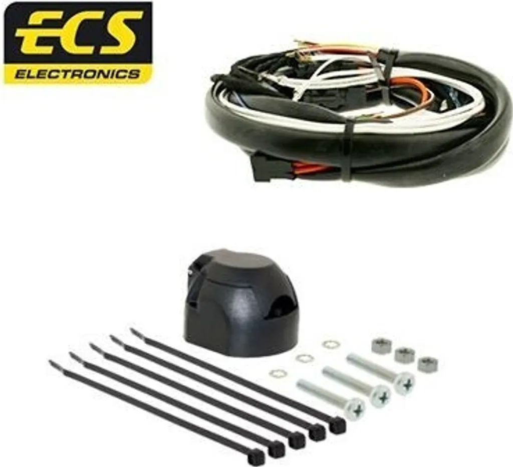 Kit électrique d'attelage remorque ECS pour VW Transporter V Plateau