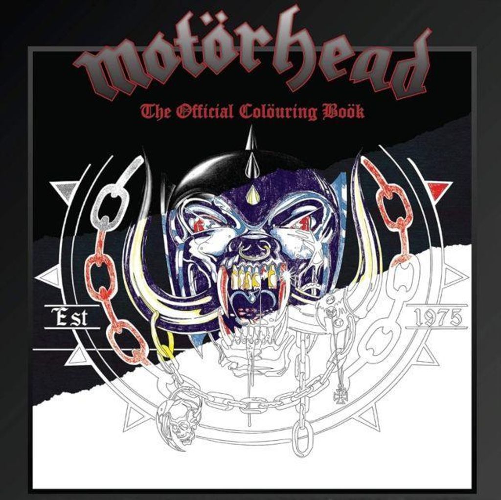 Official Motorhead Colouring Book – Lingua: Inglese