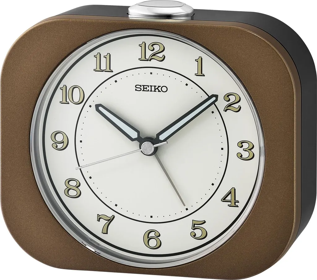 Réveil à Poser Seiko QHE195B Pendulette de Bureau Style Traditionnel