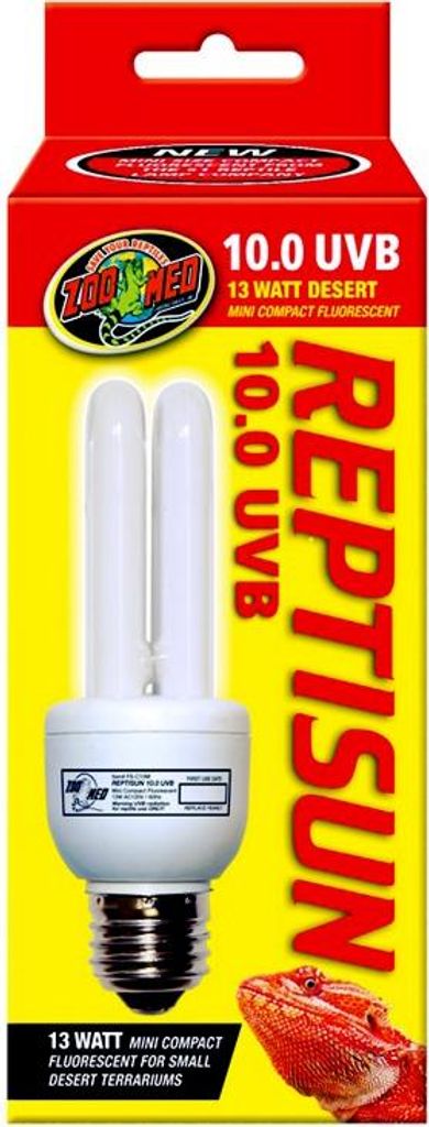 ZOOMED ReptiSun - żarówka Mini 10.0 UVB 13W zoomed Zdjęcie produktu 