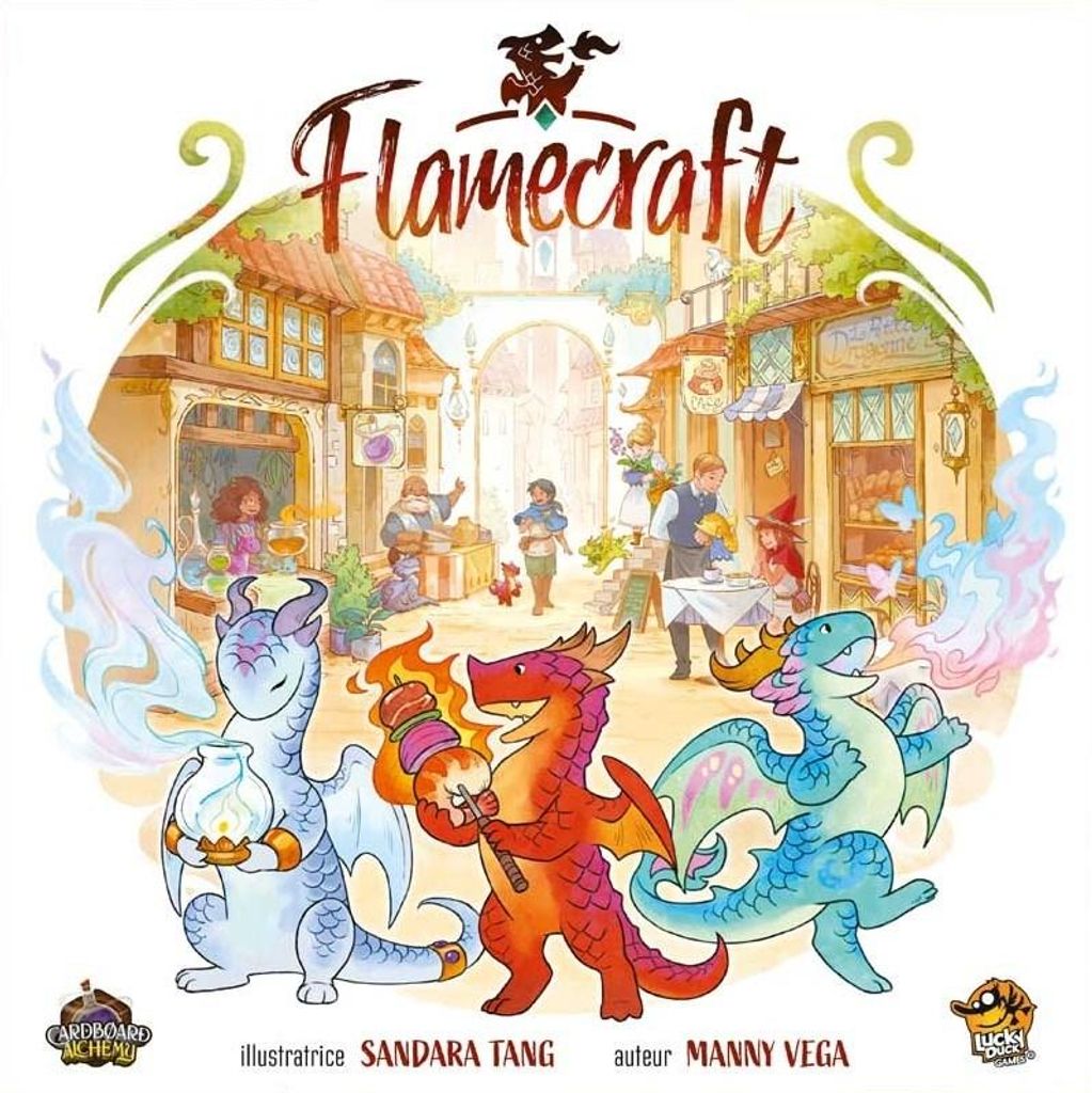 Flamecraft Jeu de société Jeu de stratégie pour 1 à 5 Image du produit 